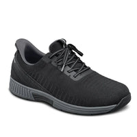 Men's Orthofeet Footwear in Black. Sku: 20011-4E