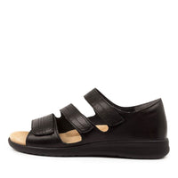 Women's Ziera Bardot-XW in Black Black Sole Leather. Sku: ZR10094B75LE