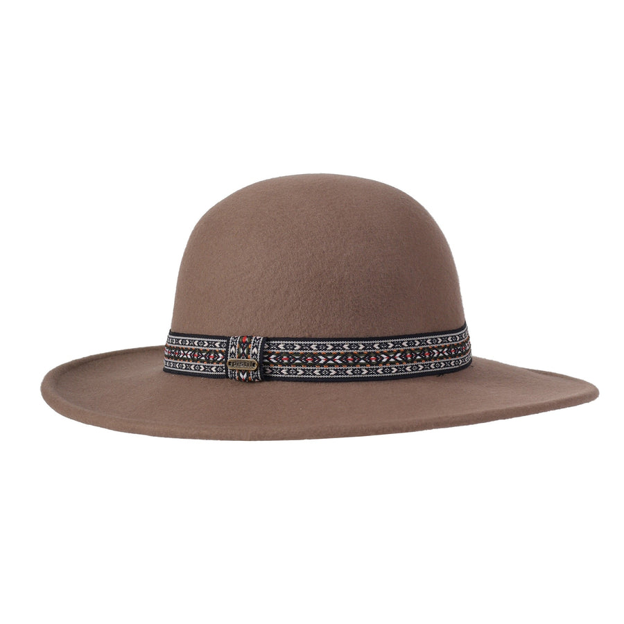 Women's Pistil Hats style name Marlowe Wide Brim in color Taupe. Sku: 0204-TAUPE