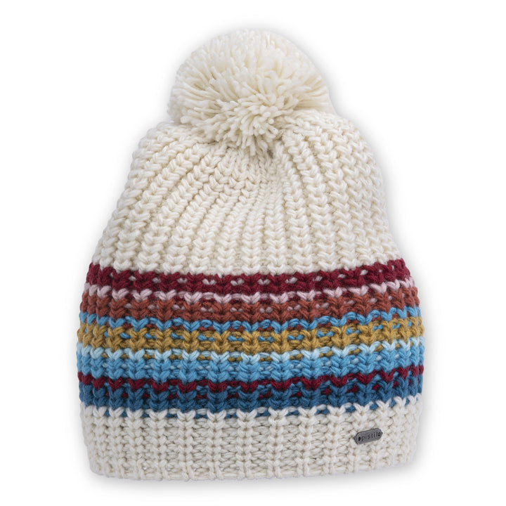 Women's Pistil Hats style name Zola Beanie in color Ivory. Sku: 0244-IVRY