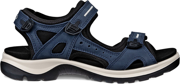 Quarter turn view Women's ECCO Footwear style name Yucatan in color Marine. Sku: 069563-02038