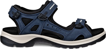 Quarter turn view Women's ECCO Footwear style name Yucatan in color Marine. Sku: 069563-02038