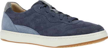 Quarter turn view Women's Dansko Footwear style name Josey in color NAVY SDE. Sku: 10102290300