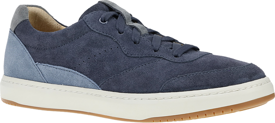 Quarter turn view Women's Dansko Footwear style name Josey in color NAVY SDE. Sku: 10102290300