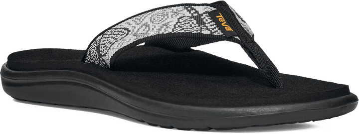 Quarter turn view Women's Teva Footwear style name Voya Flip in color Enchanted Forest. Sku: 1019040-EFR