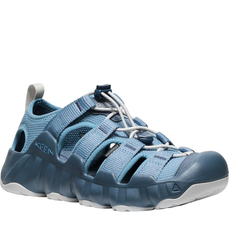 Quarter turn Women's Keen Footwear style name Hyperport H2 in color Chipmunk. Sku: 1030859