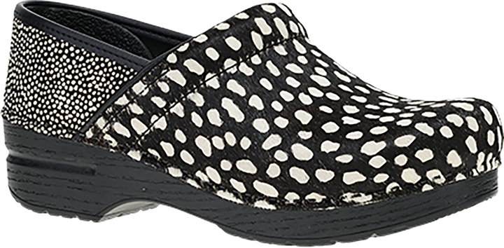 Quarter turn view Women's Dansko Footwear style name Professional in color SPTTD HRCF. Sku: 106860202