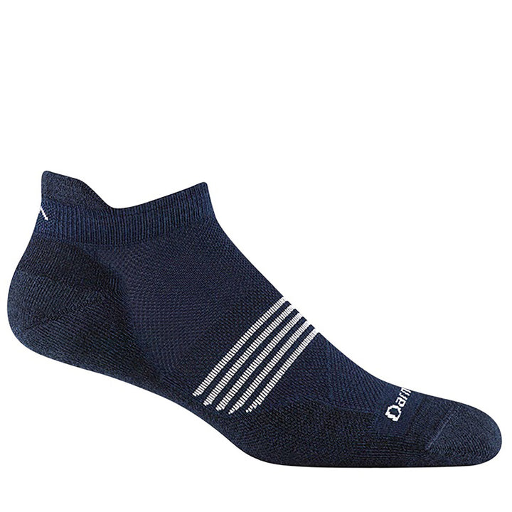 Quarter turn Men's Darn Tough Sock style name Element in color Eclipse. Sku: 1116-ECLIPSE