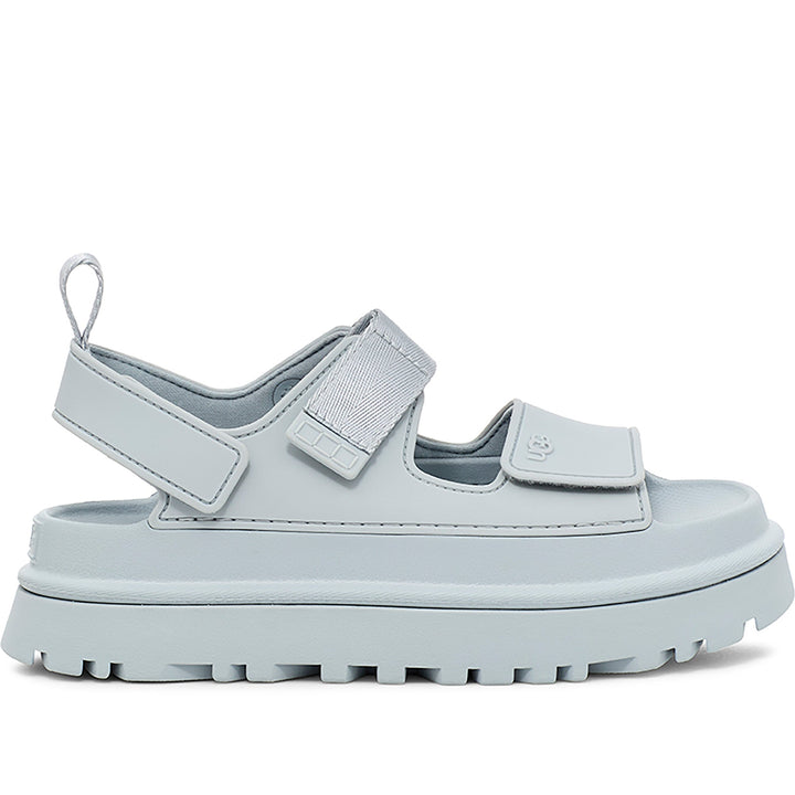 Quarter turn Women's UGG Footwear style name Goldenglow in color Sea Foam. Sku: 1152685-SFOA