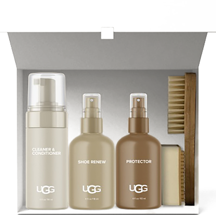 Quarter turn view Unisex UGG Care Product style name Ugg Care Kit in color NO COLOR. Sku: 1171598