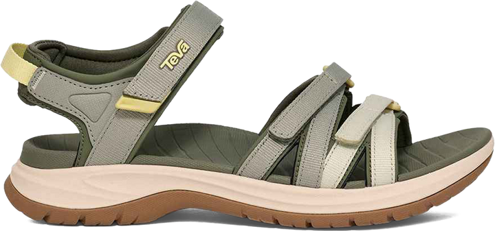 Quarter turn view Women's Teva Footwear style name Tirra Sport in color Seagrass Multi. Sku: 1173720-SGRSS