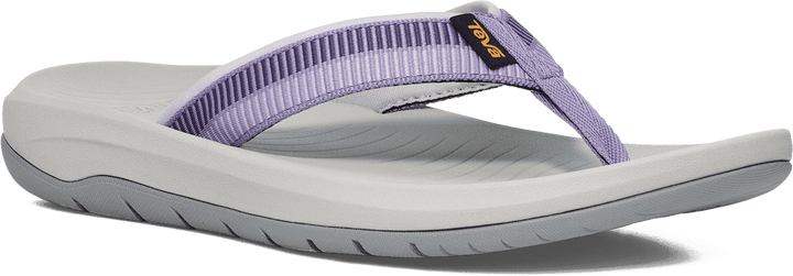Quarter turn view Women's Teva Footwear style name Hurricane Flip in color Daybreak. Sku: 1177450-ADDR