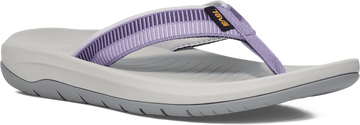 Quarter turn view Women's Teva Footwear style name Hurricane Flip in color Daybreak. Sku: 1177450-ADDR