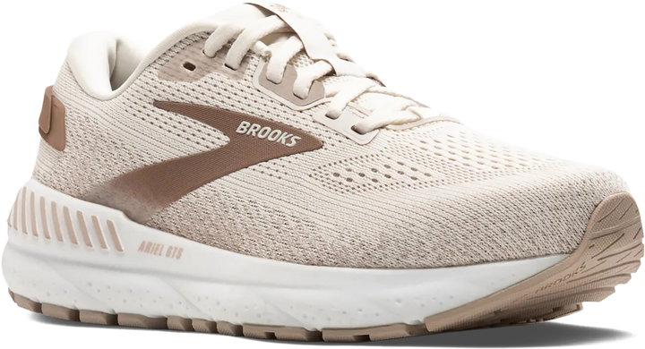 Quarter turn view Women's Brooks Footwear style name Ariel GTS 24 Medium in color COC/CHA/PO. Sku: 120414-1B135