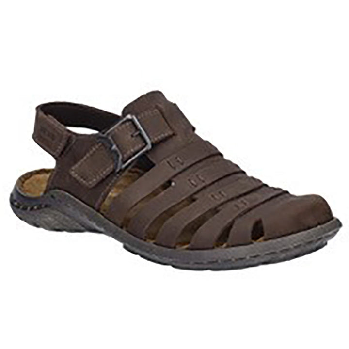 Quarter turn Men's Josef Seibel Footwear style name Logan 70 in color Mocca. Sku: 12670-66380