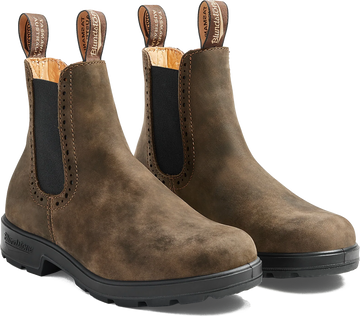 Unisex Blundstone Original #1351 High-Top in Rustic Brown. Sku: 1351