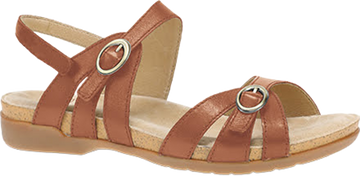 Quarter turn view Women's Dansko Footwear style name Ruthie in color Toffee. Sku: 16022160300