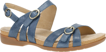 Quarter turn view Women's Dansko Footwear style name Ruthie in color Marine. Sku: 16022300300