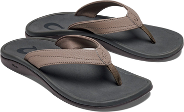 Quarter turn view Women's OluKai Footwear style name Ohana in color Warm Taupe. Sku: 20110-WM40