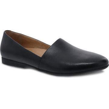 Women's Dansko Larisa Wide in Black Milled Nappa. Sku: 2046-020200