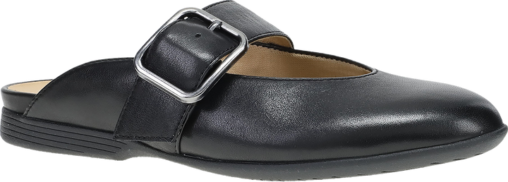 Quarter turn view Women's Dansko Footwear style name Lotus in color BLACK NAPP. Sku: 2050020200