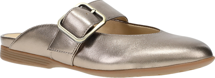 Quarter turn view Women's Dansko Footwear style name Lotus in color DKGLD MET. Sku: 2050300600