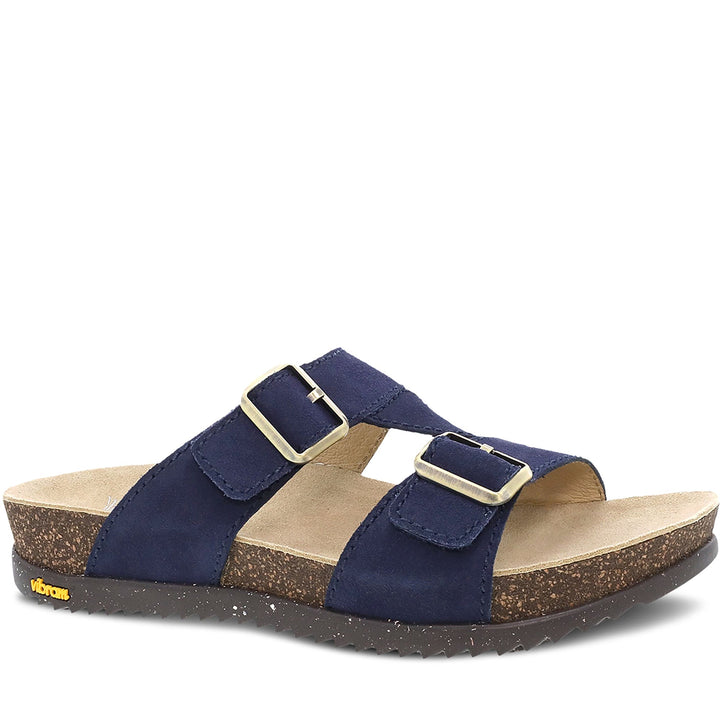 Quarter Turn Women's Dayna Footwear in Navy Suede. Sku: 2106757800