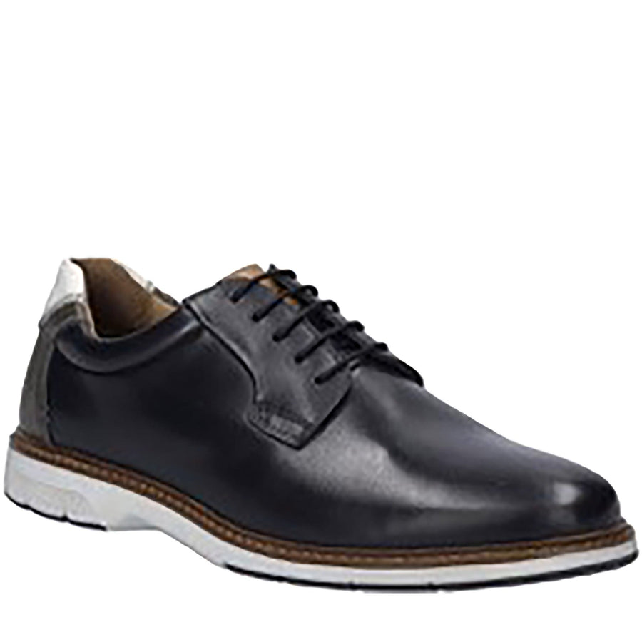 Quarter turn Men's Josef Seibel Footwear style name Stuart 03 in color Black Kombi. Sku: 22303-12102