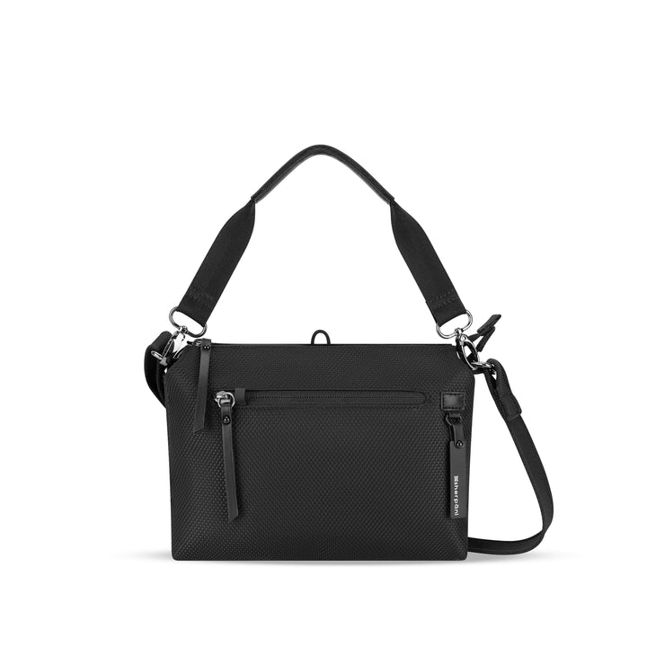 Women's Sherpani Hand Bag style name Mei At in color Carbon. Sku: 25-MEIAT01060