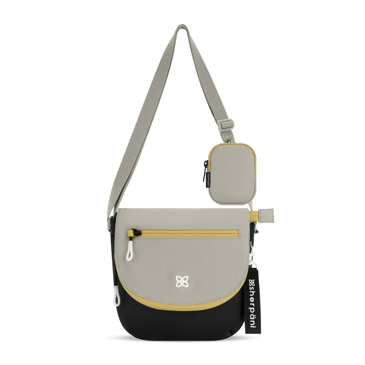 Women's Sherpani Hand Bag style name Milli in color Wasabi Stone. Sku: 25-MILLI07110