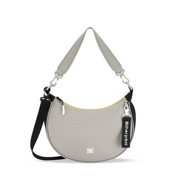 Women's Sherpani Hand Bag style name Mina in color Wasabi Stone. Sku: 25-MINA07110