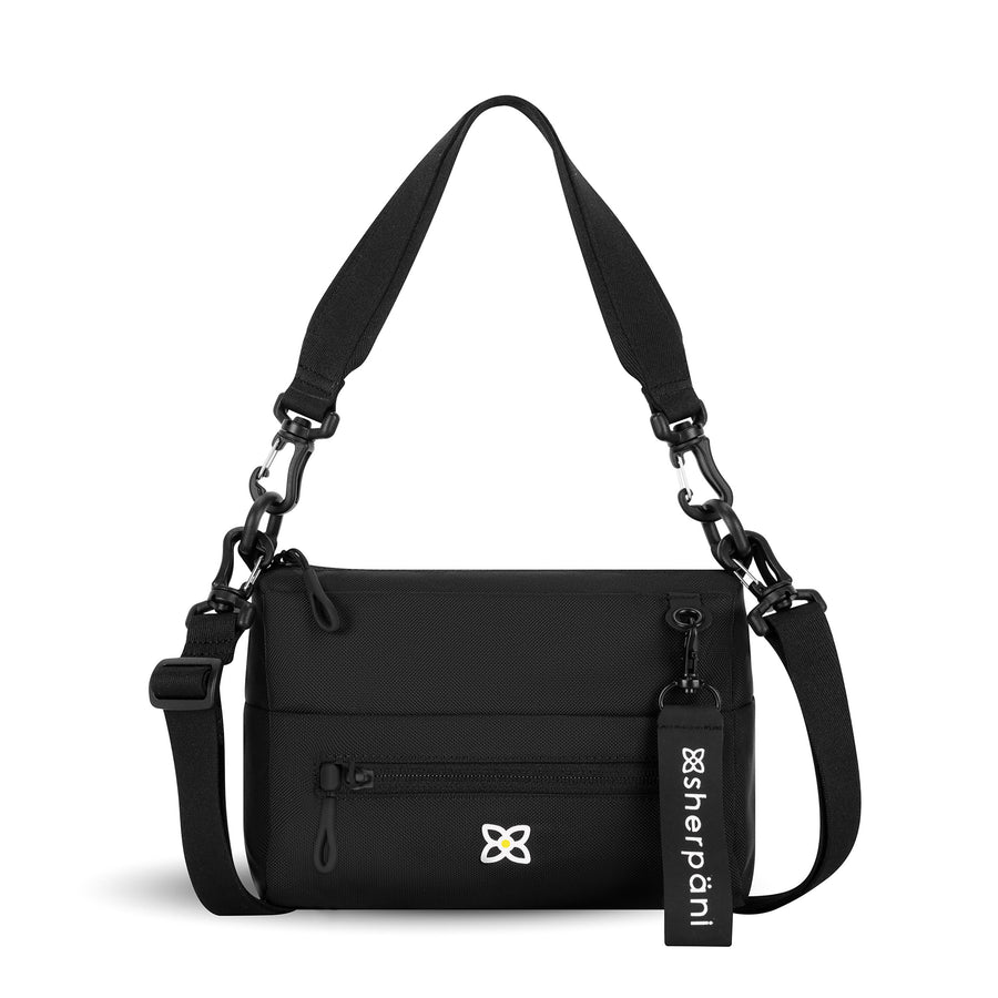 Women's Sherpani Hand Bag style name Skye in color Raven. Sku: 25-SKYE101110