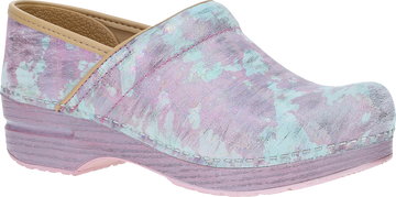 Quarter turn view Women's Dansko Footwear style name Professional in color CNDYSKY IR. Sku: 306814821