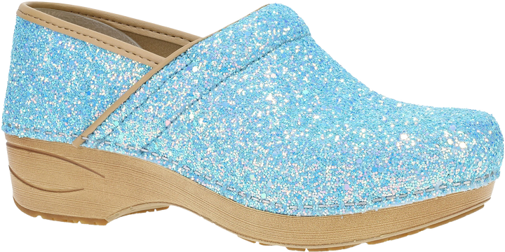 Quarter turn view Women's Dansko Footwear style name Xp 2.0 in color ICEBLUGLTR. Sku: 3952391421