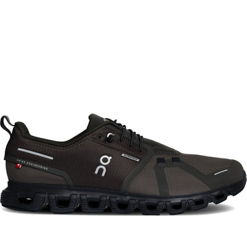 Quarter turn Men's On Running Footwear style name Cloud 6 Waterproof in color Thorn/ Black. Sku: 3MF10063029