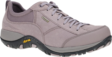 Quarter turn view Women's Dansko Footwear style name Paisley in color Dusty Lilac. Sku: 4350851000