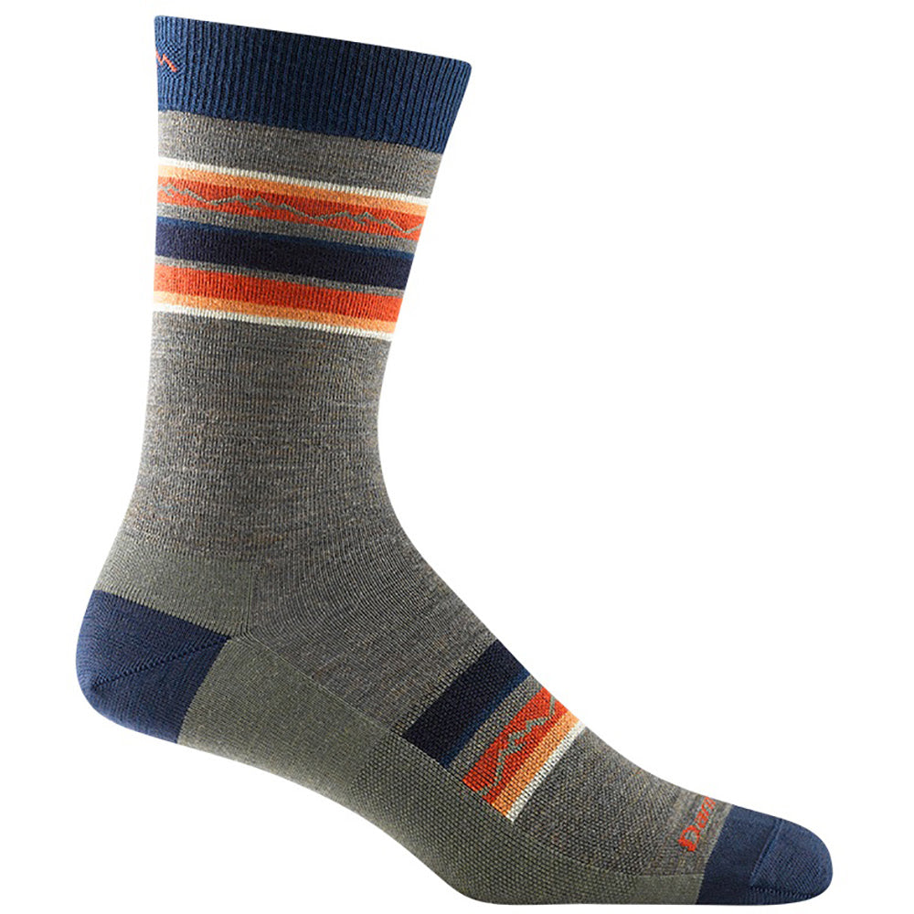 Men's Darn Tough Sock style name Whetstone Crelt in color Cedar. Sku ...