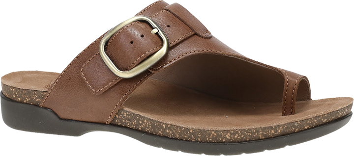 Quarter turn view Women's Dansko Footwear style name Rylee in color Brown. Sku: 6031075300