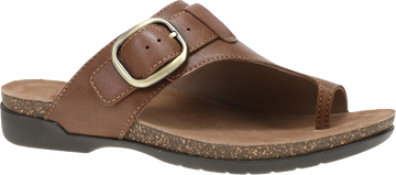 Quarter turn view Women's Dansko Footwear style name Rylee in color Brown. Sku: 6031075300