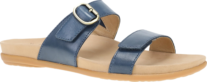 Quarter turn view Women's Dansko Footwear style name Justine in color Marine. Sku: 6220300300