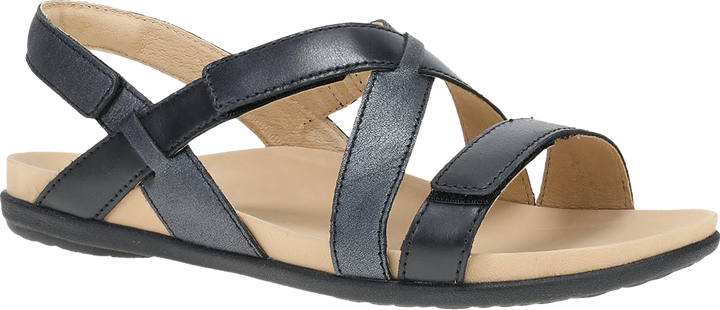 Quarter turn view Women's Dansko Footwear style name Jacklyn in color Blk Multi. Sku: 6225020200