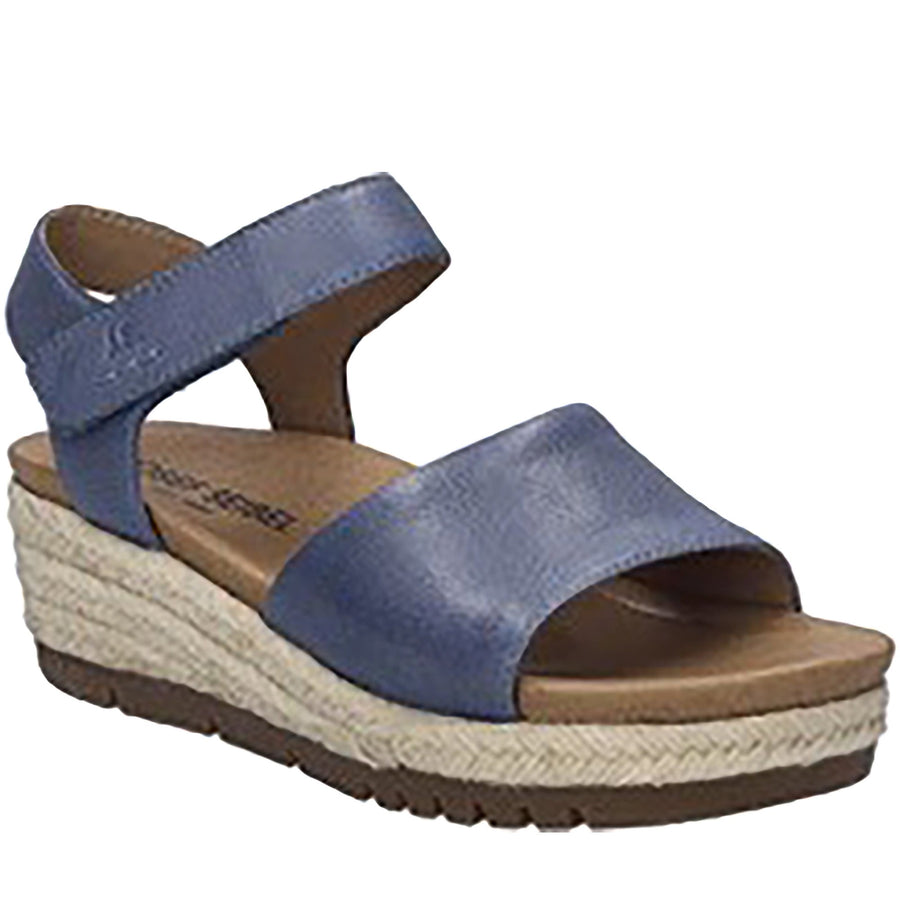 Quarter turn Women's Josef Seibel Footwear style name Miranda 02 in color Shark. Sku: 64202-234554