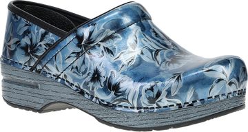 Quarter turn view Women's Dansko Footwear style name Professional in color BLUE VINE. Sku: 706097502