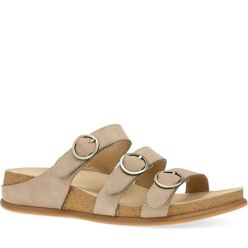 Quarter Turn Women's Campbell Footwear in Sand Milled Nubuck. Sku: 7802030300