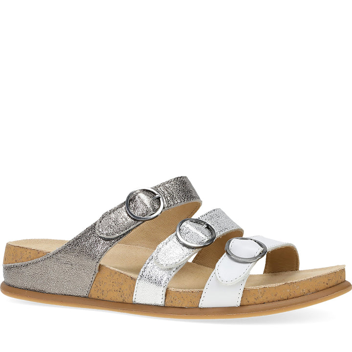 Quarter Turn Women's Campbell Footwear in Pewter Multi. Sku: 7802240300