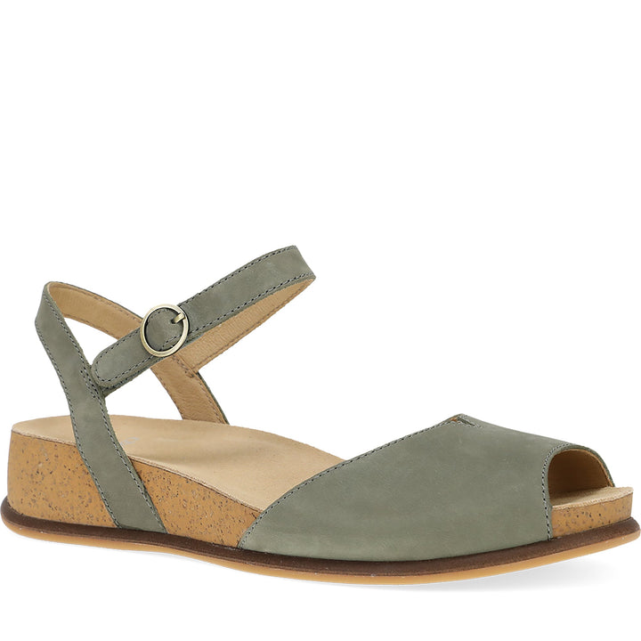 Quarter Turn Women's Cass Footwear in Sage Milled Nubuck. Sku: 7803130300