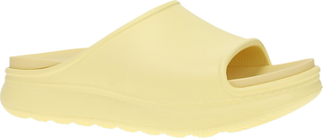 Quarter turn view Women's Dansko Footwear style name Devyn in color Lemonade. Sku: 7901474700