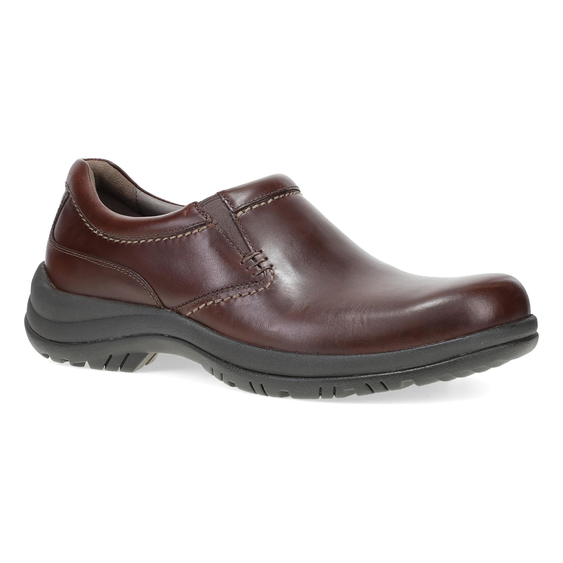 Brown leather men&