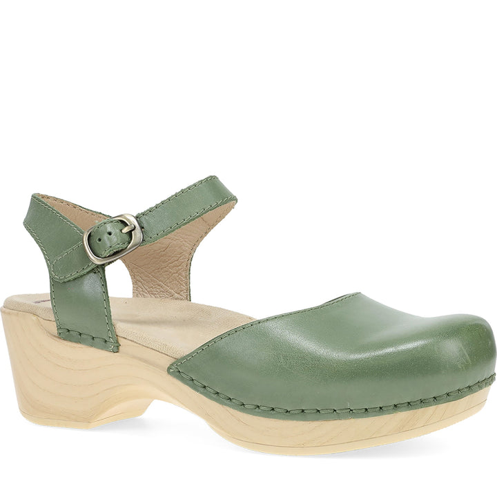 Quarter Turn Women's Sam Footwear in Sage Calf. Sku: 9840131400