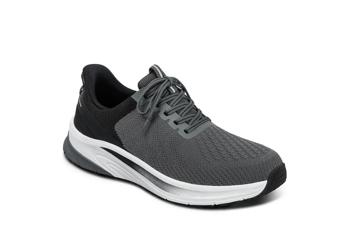 Men's Orthofeet Footwear in Grey. Sku: 20017-4E